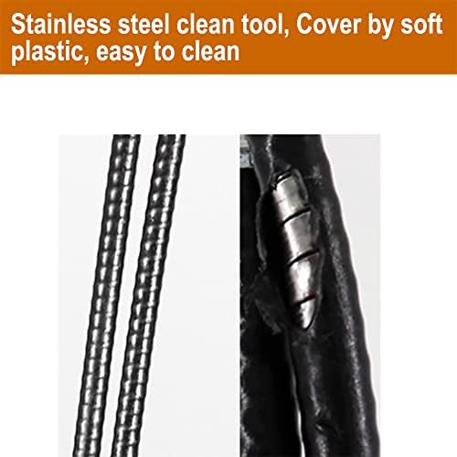 AUSAYE 24-inch Sink Snake Drain Cleaner