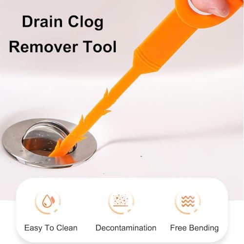 SEIWEI 6-Piece Drain Unblocker Set