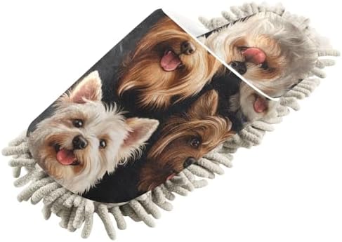 FLildon Microfiber Slippers for Cleaning Floors