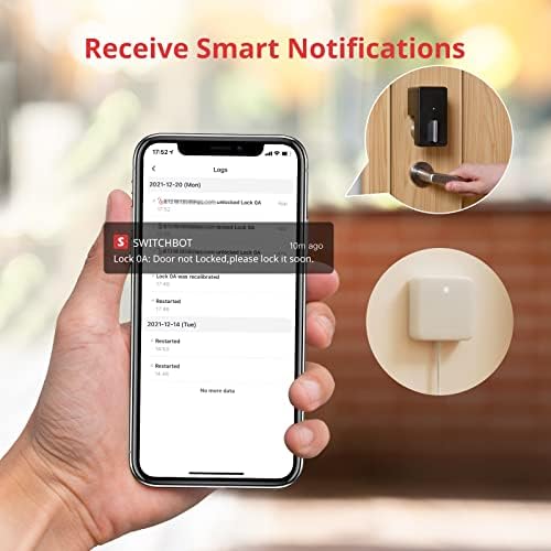 SwitchBot Smart Lock WiFi Secure Front Door Entry
