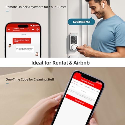 Smart WiFi Door Lock Deadbolt