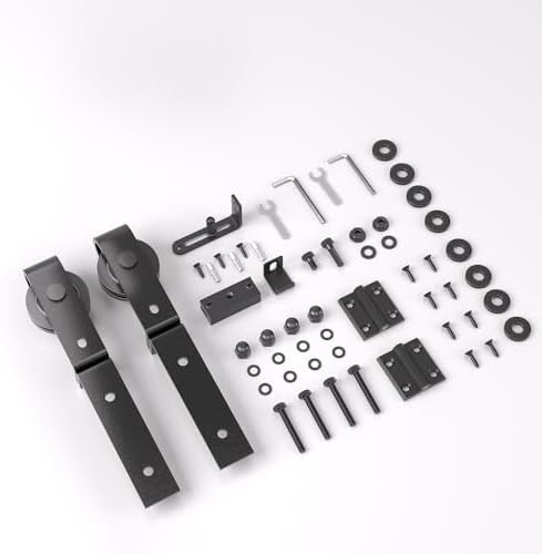 Bifold Barn Door Roller Set Rust-Resistant Quiet