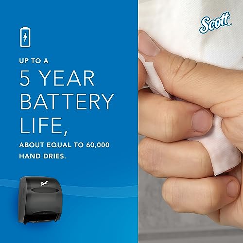 Scott Essential Electronic Towel Dispenser Fast Change Purple Core