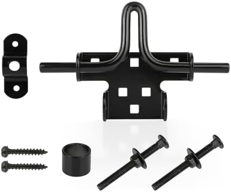 Heavy-Duty Gate Latch for Wooden Fences