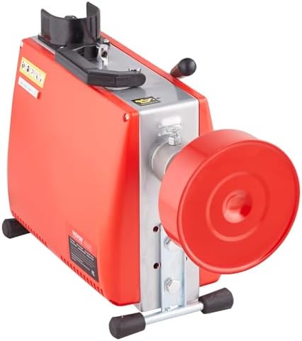 VEVOR 66FT 58 Electric Drain Auger with Cutting Cables and Cutters