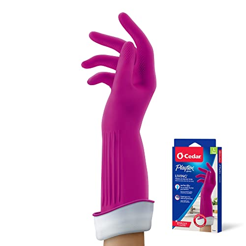 Safe Hands glove to handle any mess rubber gloves
