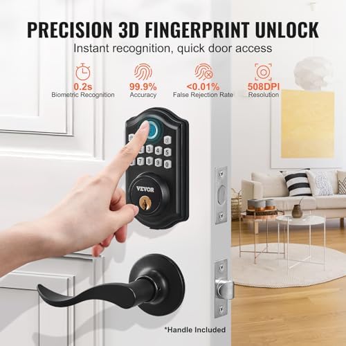 VEVOR Fingerprint Door Lock