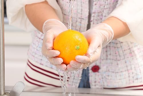 Instant Fit Disposable Gloves for Cleaning Cooking