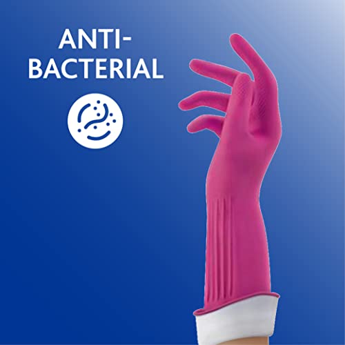 Safe Hands glove to handle any mess rubber gloves