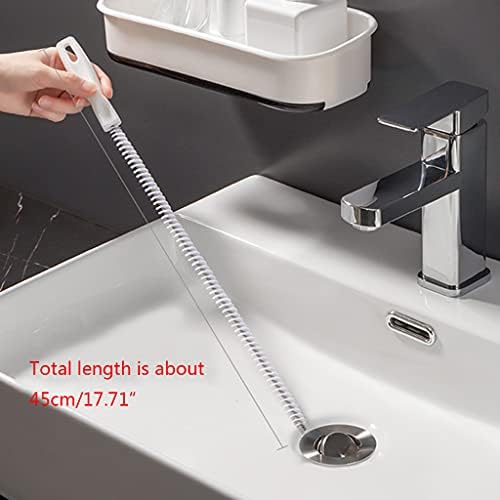 Developer Long Handle Sink Brush - flexed to unclog plumbingrequent lint and hair