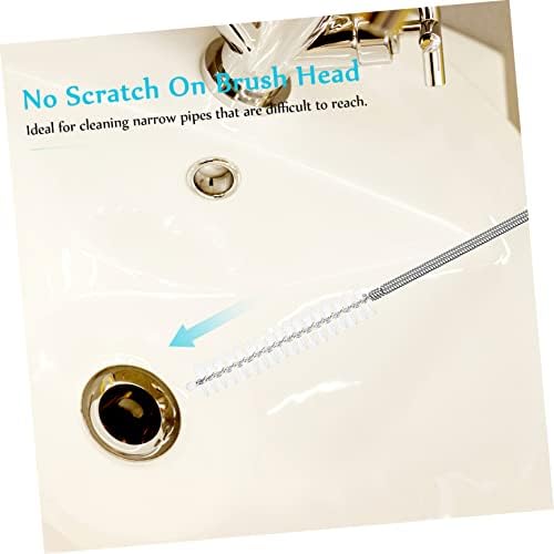 NULYLU Flexible Drain Cleaning Brush Set 4 Pack