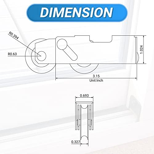 Get Sliding Door Help Durable rollers to fix your door issues