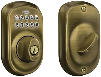 SchLAG Keypad Deadbolt wProgrammable Code by Schlage