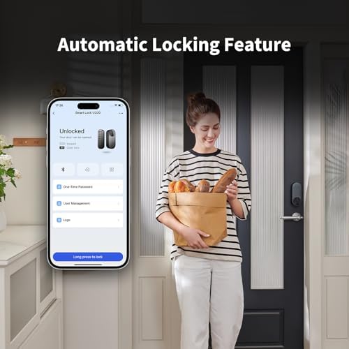 Smart Door Lock Secure Convenient with Aqara U200