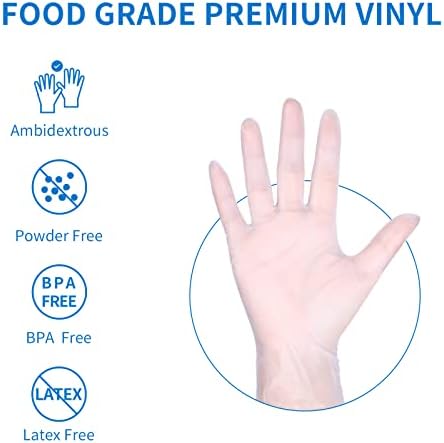 Instant Fit Disposable Gloves for Cleaning Cooking