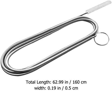 2-Pack Metal Drain Auger for Sink and Kitchen Clogs