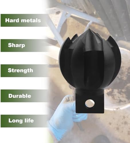 Drain Cleaner Cutter Heads 1-12 Inch Clog Chopper Multi Function Cutting Tool
