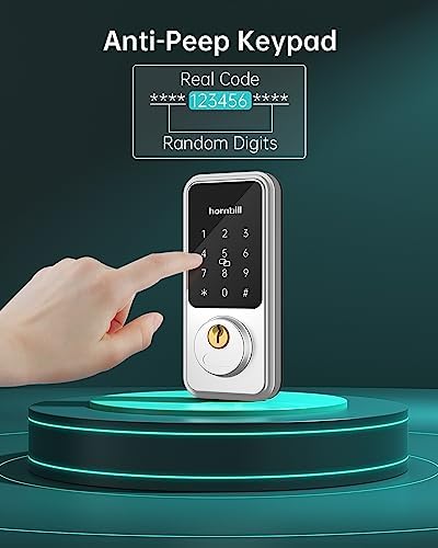Hornbill Smart Front Door Lock Set - 10X Smart Features