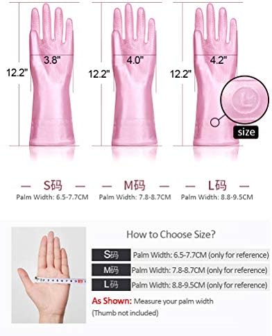 Durable Reusable Cleaning Gloves for Wet and Dry Use