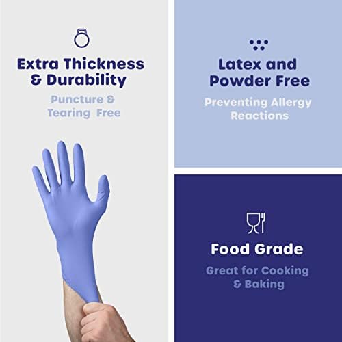 Comfy Package Nitrile Disposable Gloves