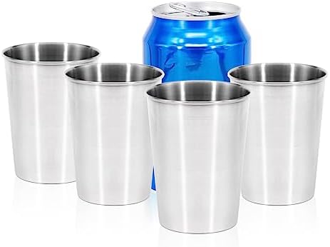 Stackable stainless steel cups for kids