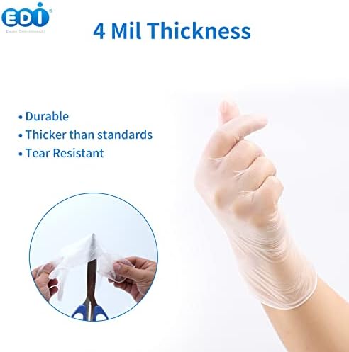 Instant Fit Disposable Gloves for Cleaning Cooking