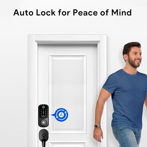 Smart Keyless Entry Door Lock Set with Alexa Integration