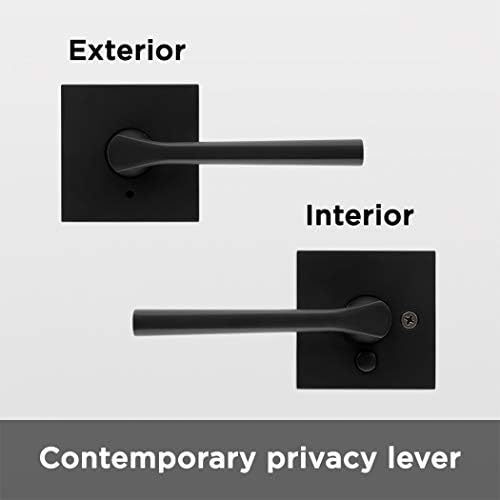 Enhance Security with Kwikset 91550-034 Matte Black Door Lever