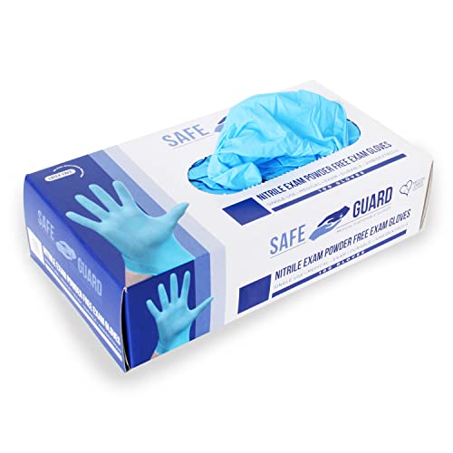 Safeguard Nitrile Gloves - Latex and Powder Free