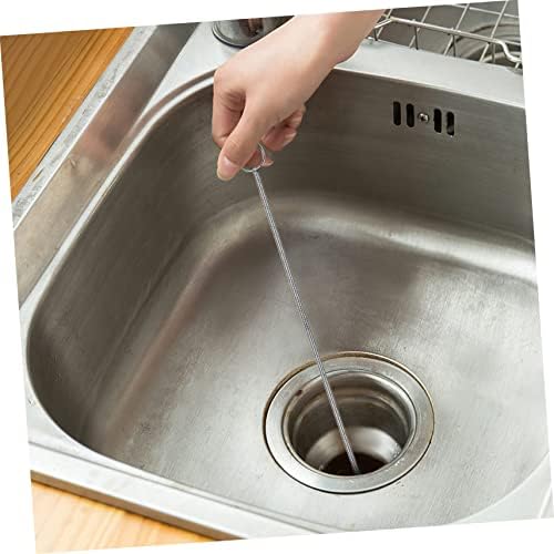 4 Set Tube Cleaning Brush Drain Auger for Sink Kitchen Bathroom