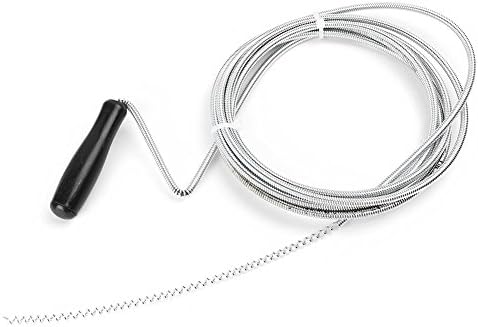 Deep-Drain Metal Clog Remover for Kitchen Bathroom DR10FT HAIR CATCHER