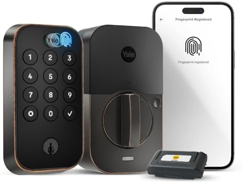 Advanced Smart Entry Door Lock with Fingerprint Keypad