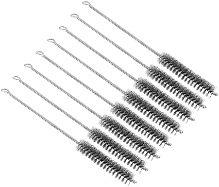 Stainless Steel Wire Brush Sink Drain_unclog Rust-removing plumbers tool