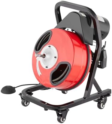 Effortless 50FT Seeker Drainer Move Smoothly Through Sewer Clogs