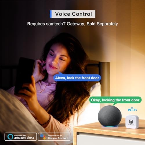 Keyless-Entry Keypad Fingerprint Smart Lock
