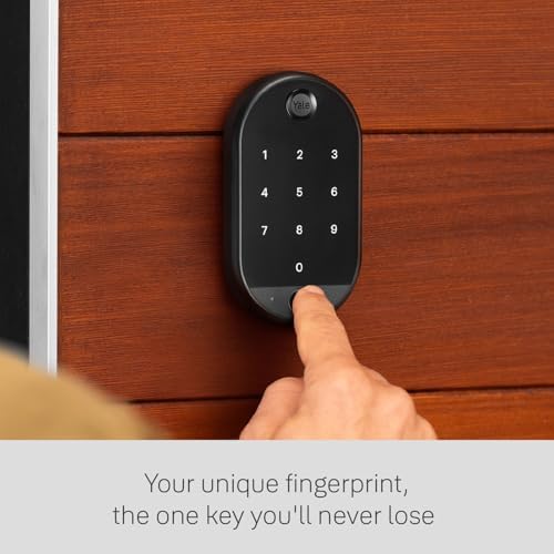 Yale August Wi-Fi Smart Lock with Keypad Touch Black