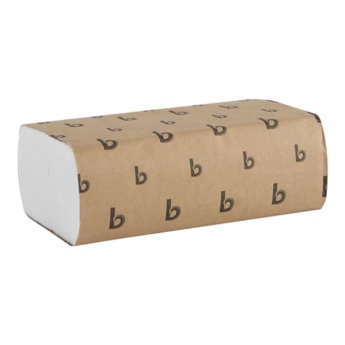 Boardwalk B6200 9x945 1-Ply Multifold Paper Towels - White 16-Pack