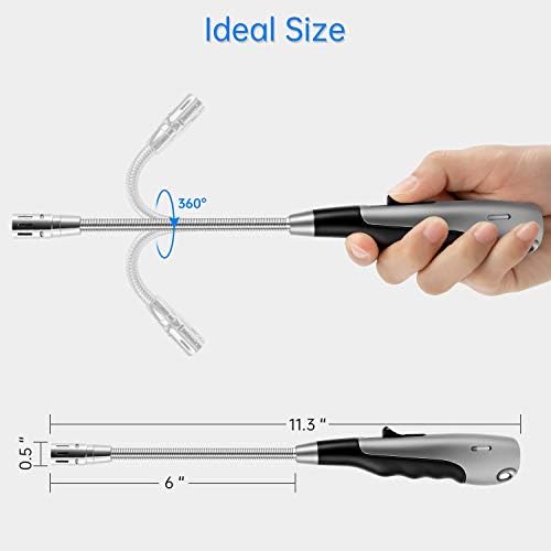 Visible Fuel Window Torch Lighter