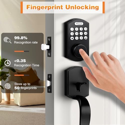 Probrico Smart Keyless Entry Door Lock Deadbolt