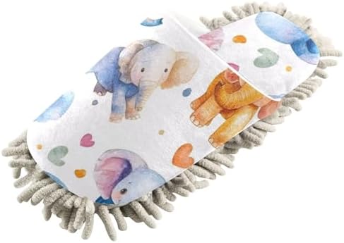 Natural Elephant Microfiber Mop Slipper for Men Women