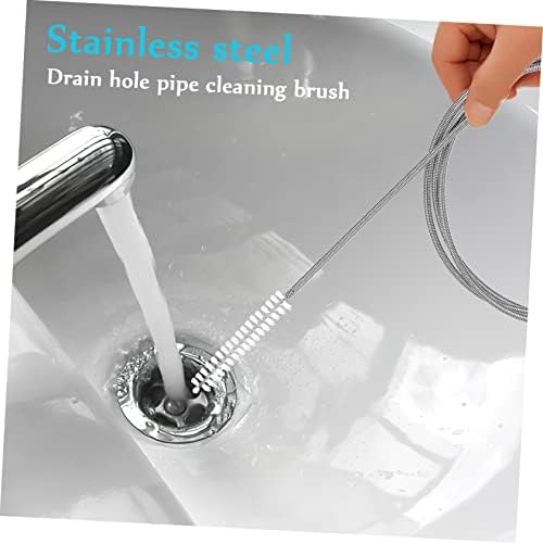 NULYLU Flexible Drain Cleaning Brush Set 4 Pack