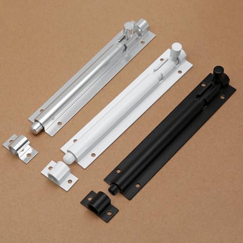 Secure 5-inch Barrel Bolt Lock for Gates Doors