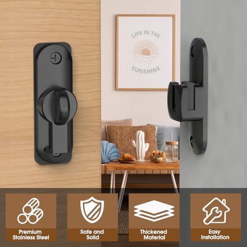 Perfect for Barn Doors Strong and Durable