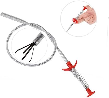 85cm Bendable Hair Clog Removal Tool for Kitchen Sink Cleaning
