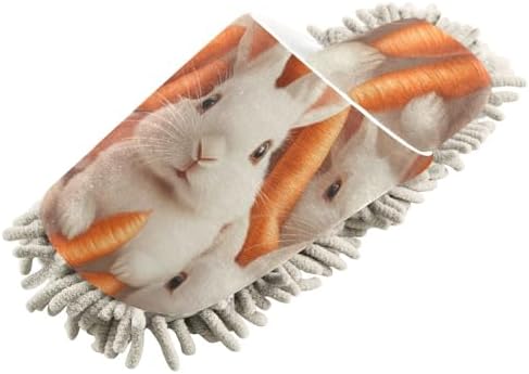 Microfiber Cleaning Slippers - Soft Washable Mop Shoes for MenWomen