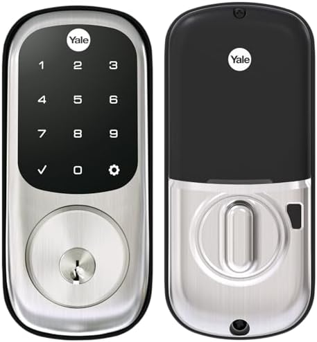 Yale Assure Deadbolt Lock with Touchscreen Keyless Entry Door
