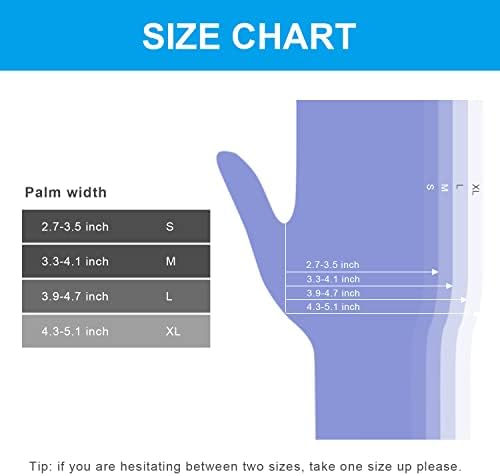 FIMTEX Ice Blue Nitrile Exam Gloves