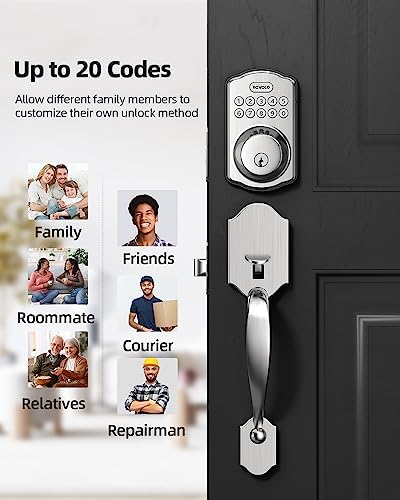 Keyless Entry Door Lock by Revolo