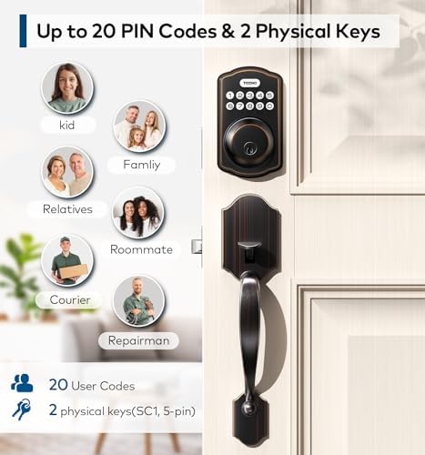 Keyless Entry Door Lock Set