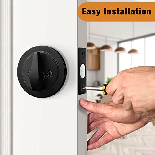 ProbricoSecure Entry Door Deadbolt with 3 Keys 2-38 Diameter